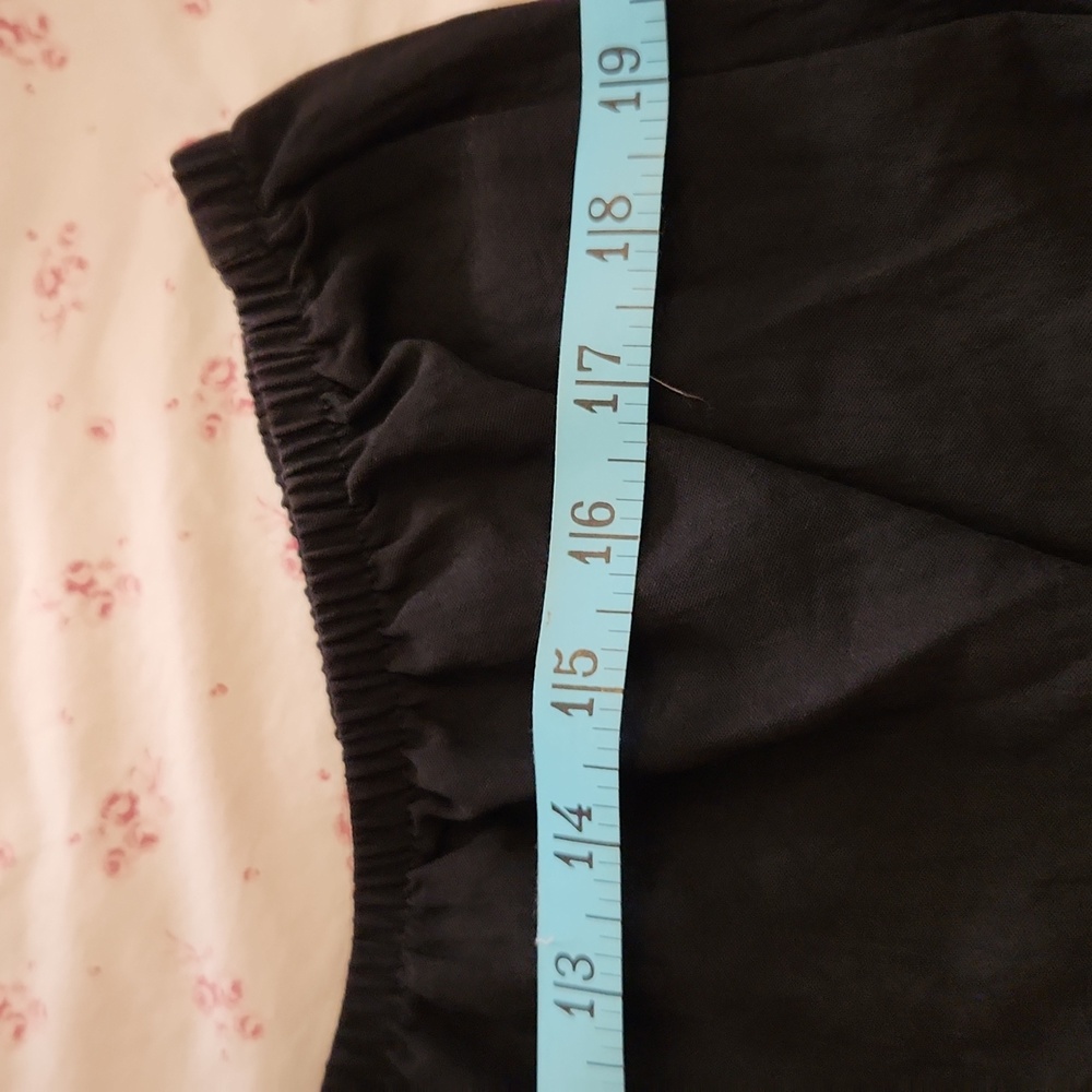 ODDY Black ONE SHOULDER TOP - Picture 6 of 9
